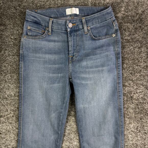 7 For All Mankind Kimmie Straight Leg Denim Jeans Women's 26 - Picture 4 of 11